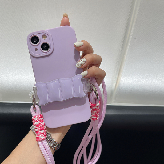 アクリルマットデザインスマホショルダー