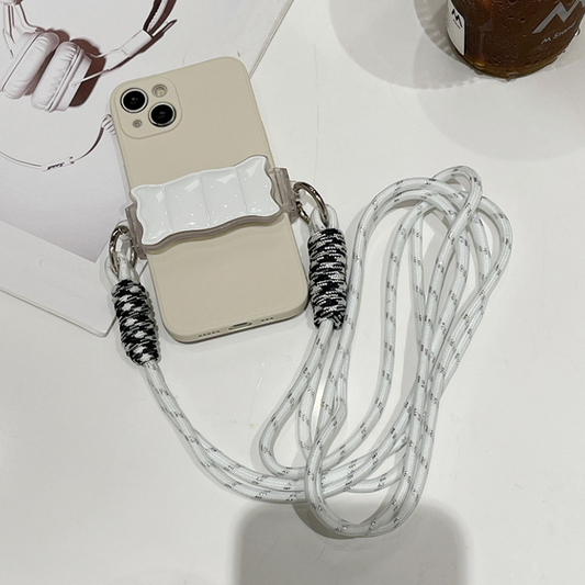 アクリルマットデザインスマホショルダー