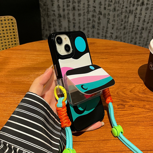 ポップフリップミラースマホショルダー