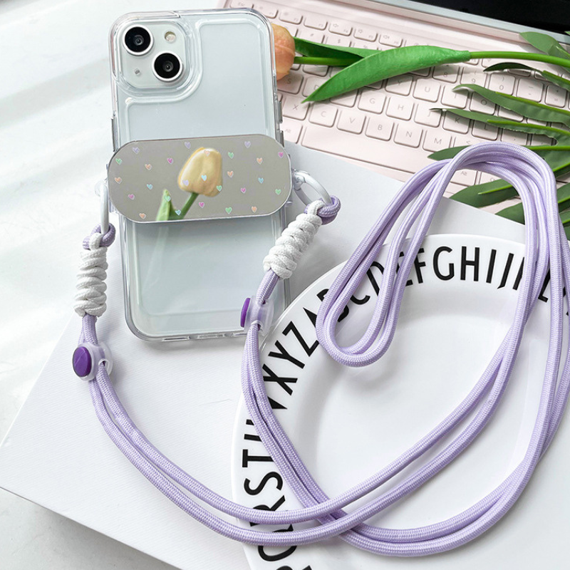 ミラーデザインサイドクリップスマホショルダー【ストラップ