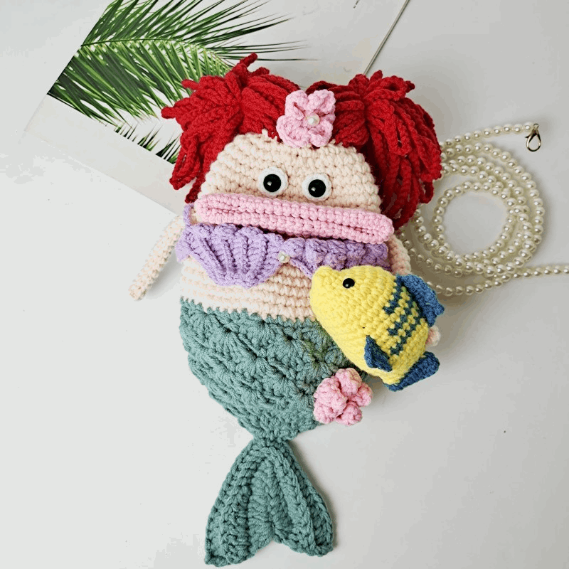 マーメイドニットモンスタースマホサコッシュ【その他のタイプ