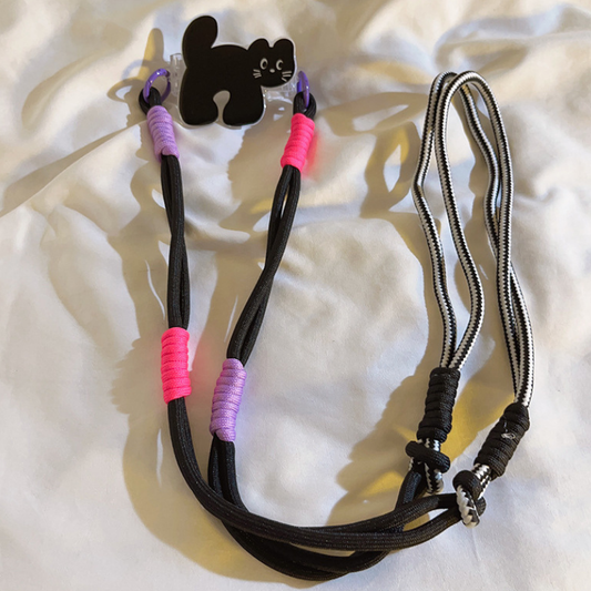ブラックキャットスマホショルダー