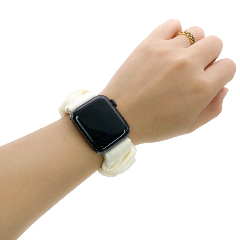 シュシュ風バンド【Apple Watch】