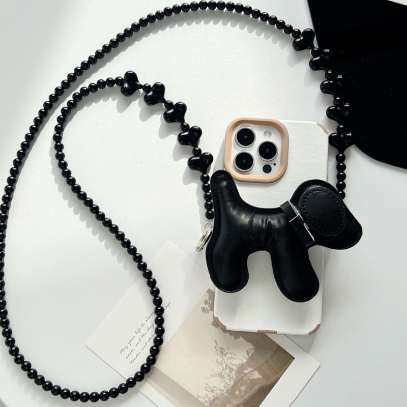 おすすめ人気アイテム】レザーブラックドッグサイドクリップス