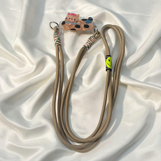 キャットデザインスマホショルダー
