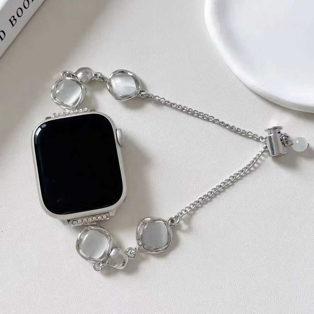 【アクセサリー感覚で楽しむ】ジュエリーチェーンバンド【Apple Watch】