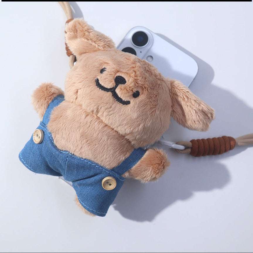 2カラードッグドールサイドクリップスマホショルダー【ストラップタイプ】