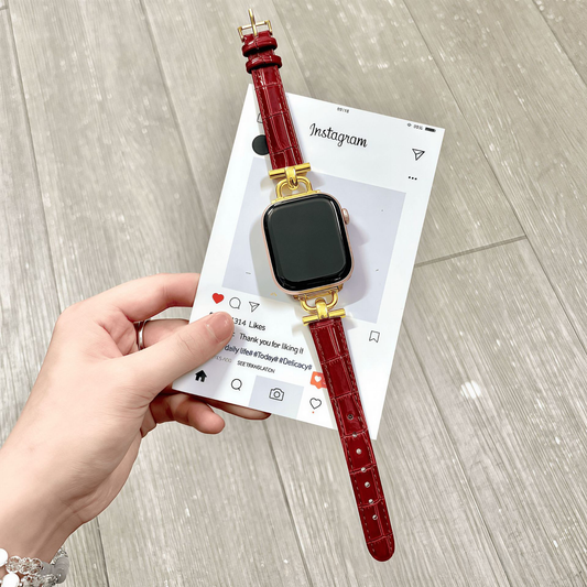 クロコエレガンスバンド【Apple Watch】