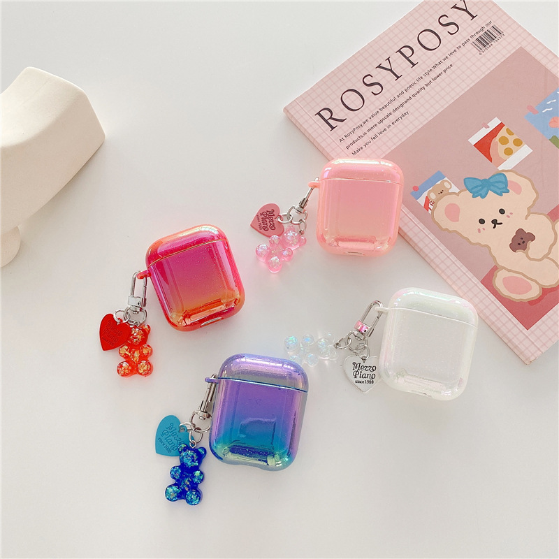 オーロラグラデーションエアーポッズケース【AirPods】