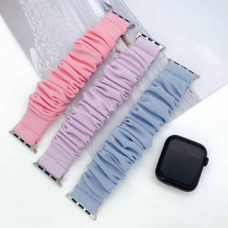 シュシュ風バンド【Apple Watch】
