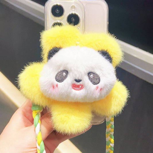 フラワーインパンダスマホショルダー