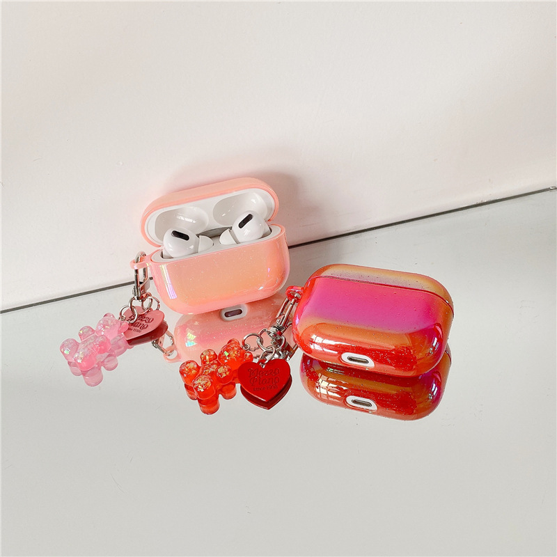オーロラグラデーションエアーポッズケース【AirPods】