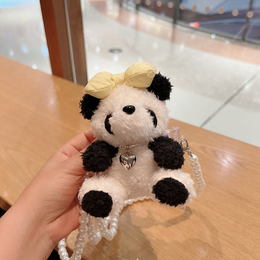 リボンカチューシャパンダスマホショルダー