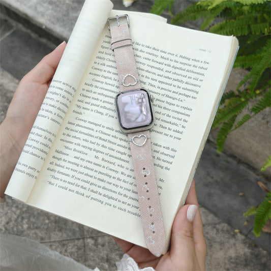 ハートアクセントバンド【Apple Watch】