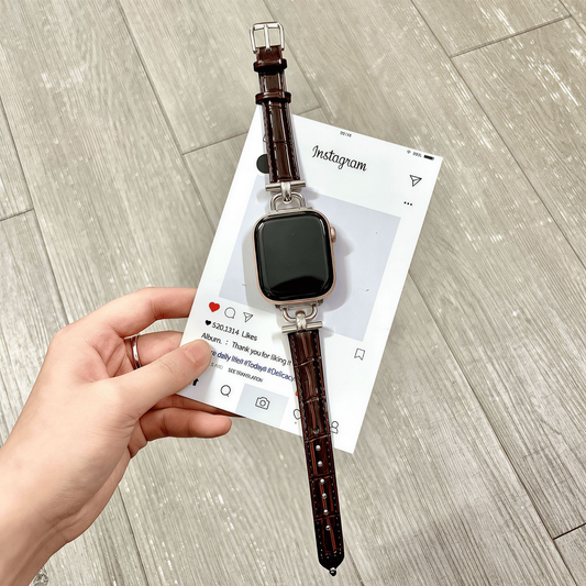 クロコエレガンスバンド【Apple Watch】