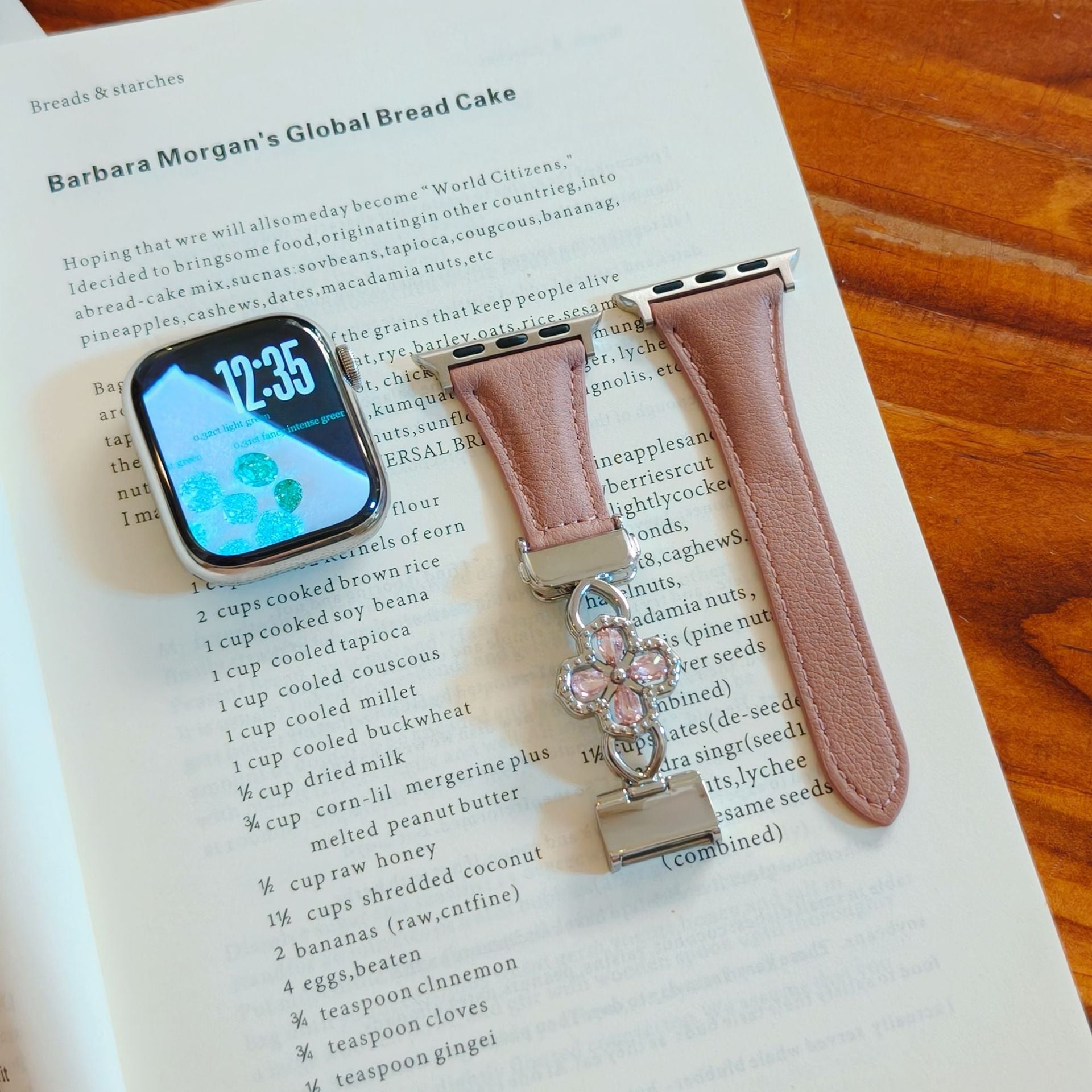 クローバージュエリーバンド【Apple Watch】