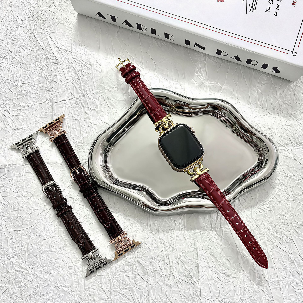 クロコエレガンスバンド【Apple Watch】