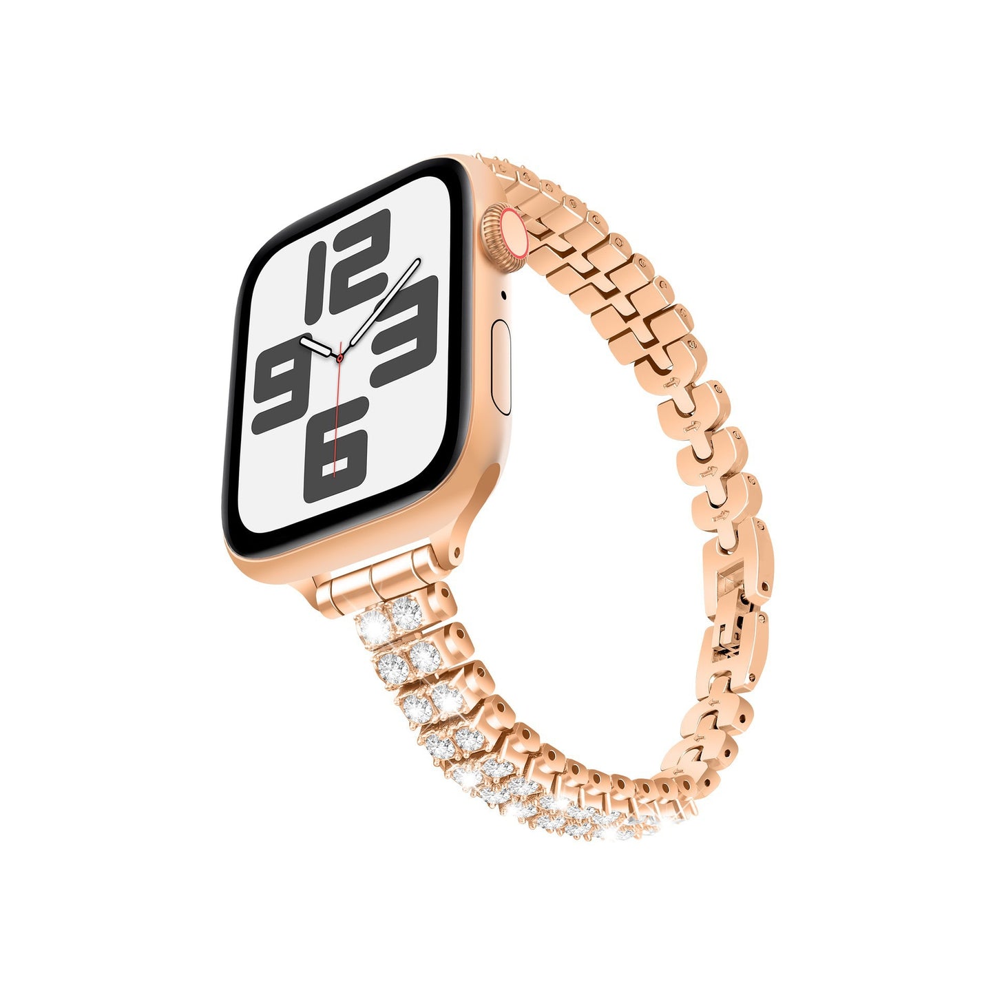 【全5色】ラグジュアリーストーンメタルアップルウォッチバンド【Apple Watch】