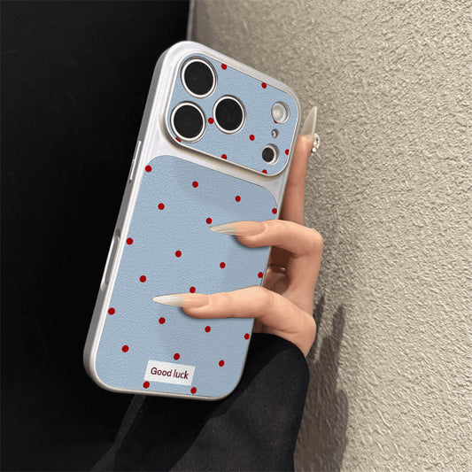 レッドドットスマホケース【iPhone】