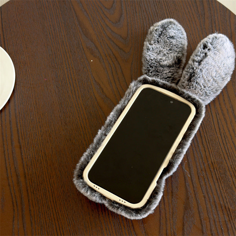 ラビットファースマホケース【iPhone】