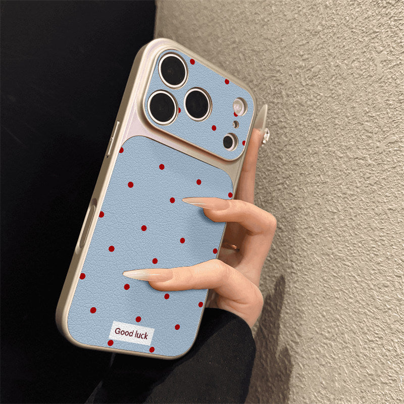 レッドドットスマホケース【iPhone】