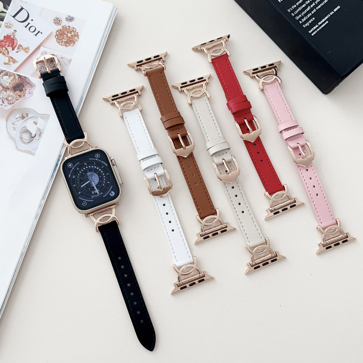 エレガンスループレザーバンド【Apple Watch】