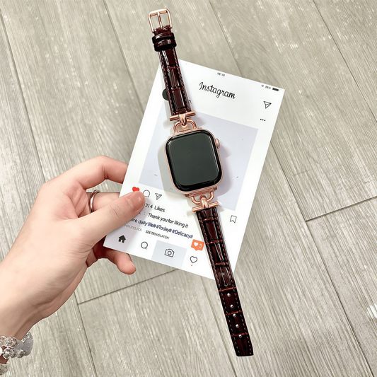 クロコエレガンスバンド【Apple Watch】