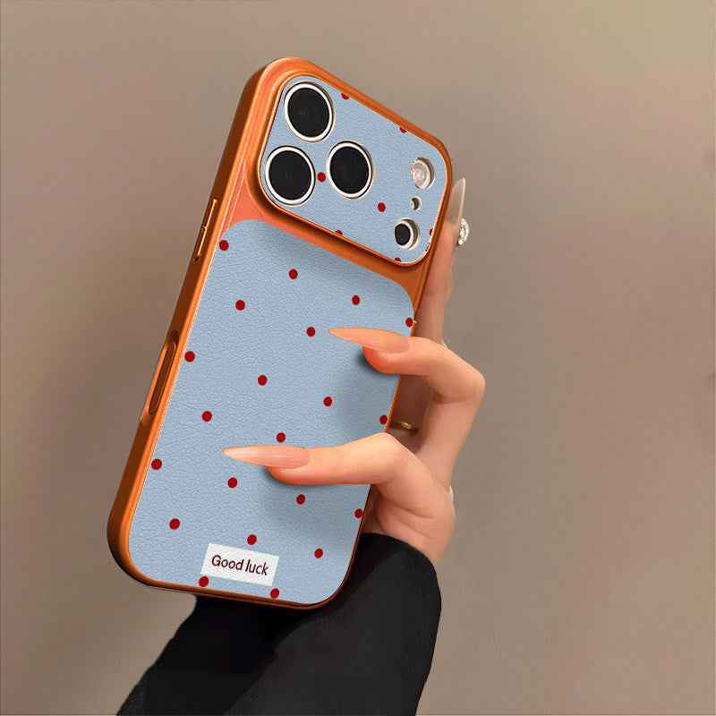 レッドドットスマホケース【iPhone】