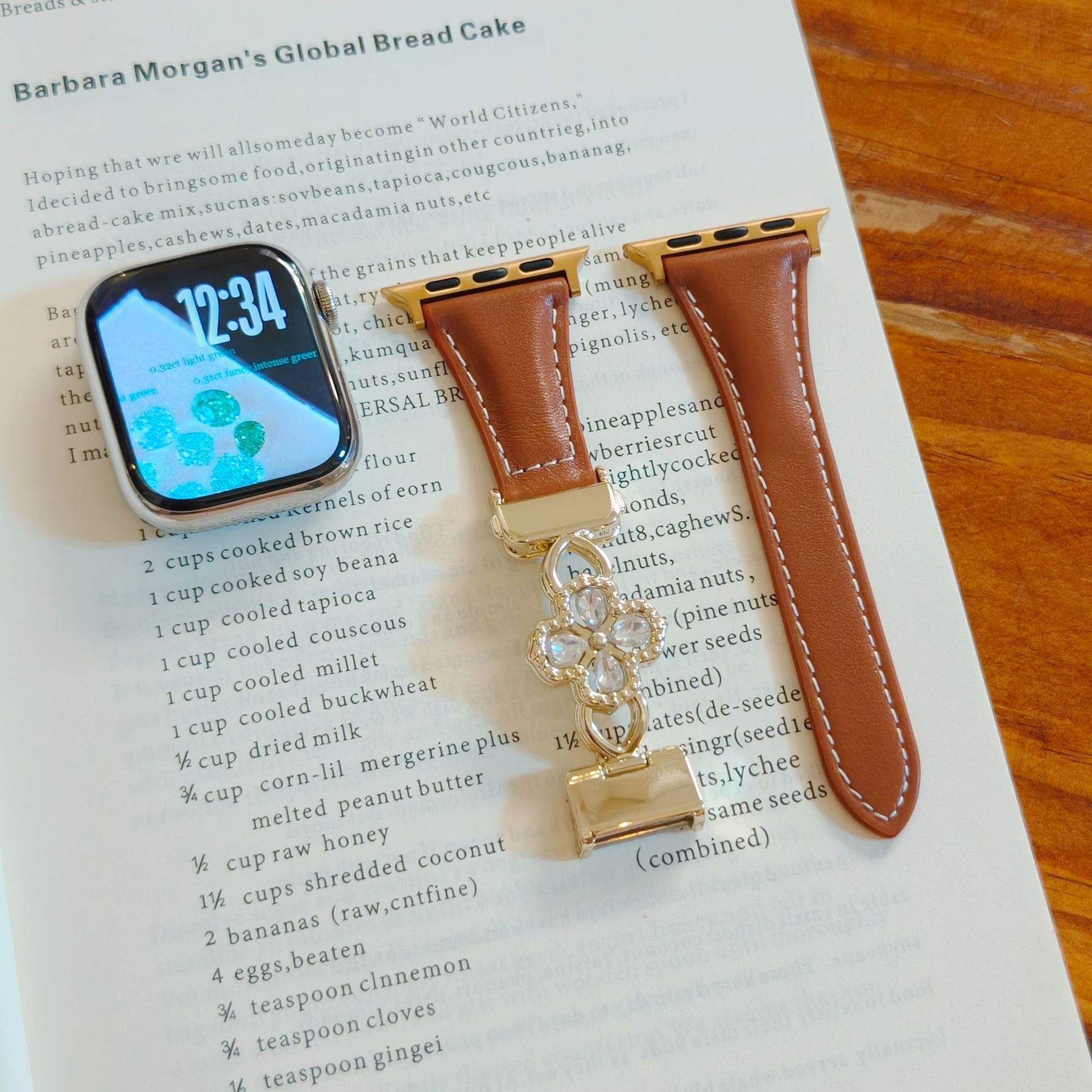 クローバージュエリーバンド【Apple Watch】