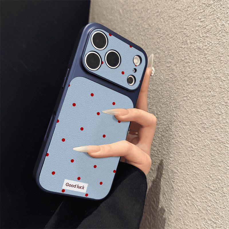 レッドドットスマホケース【iPhone】