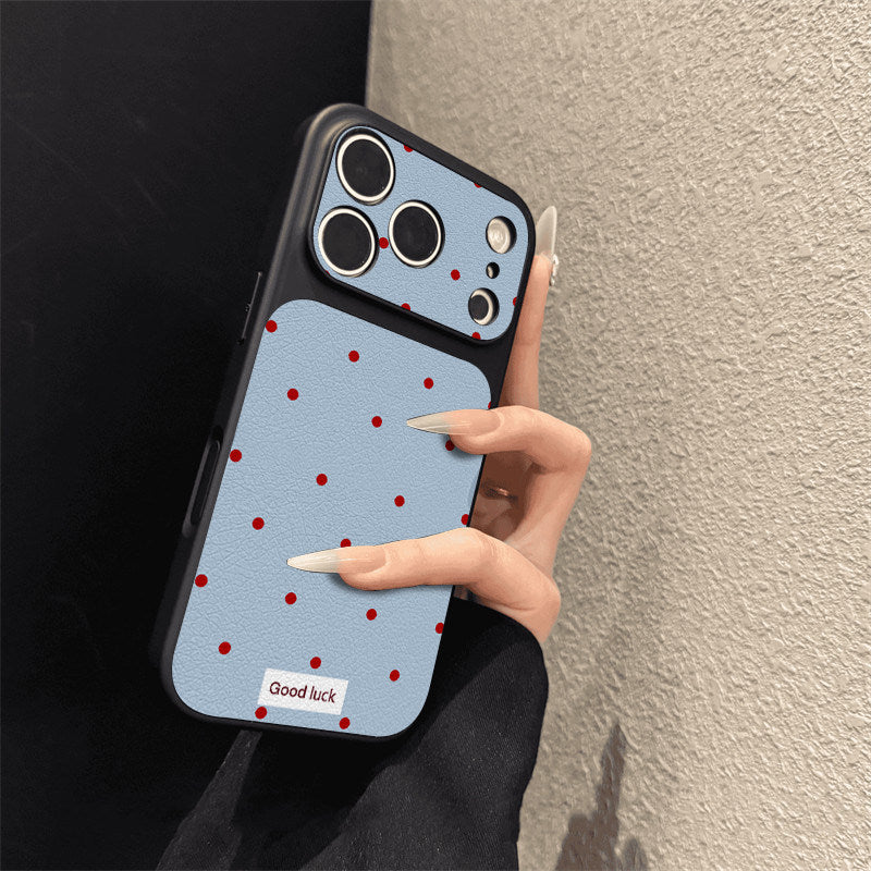 レッドドットスマホケース【iPhone】