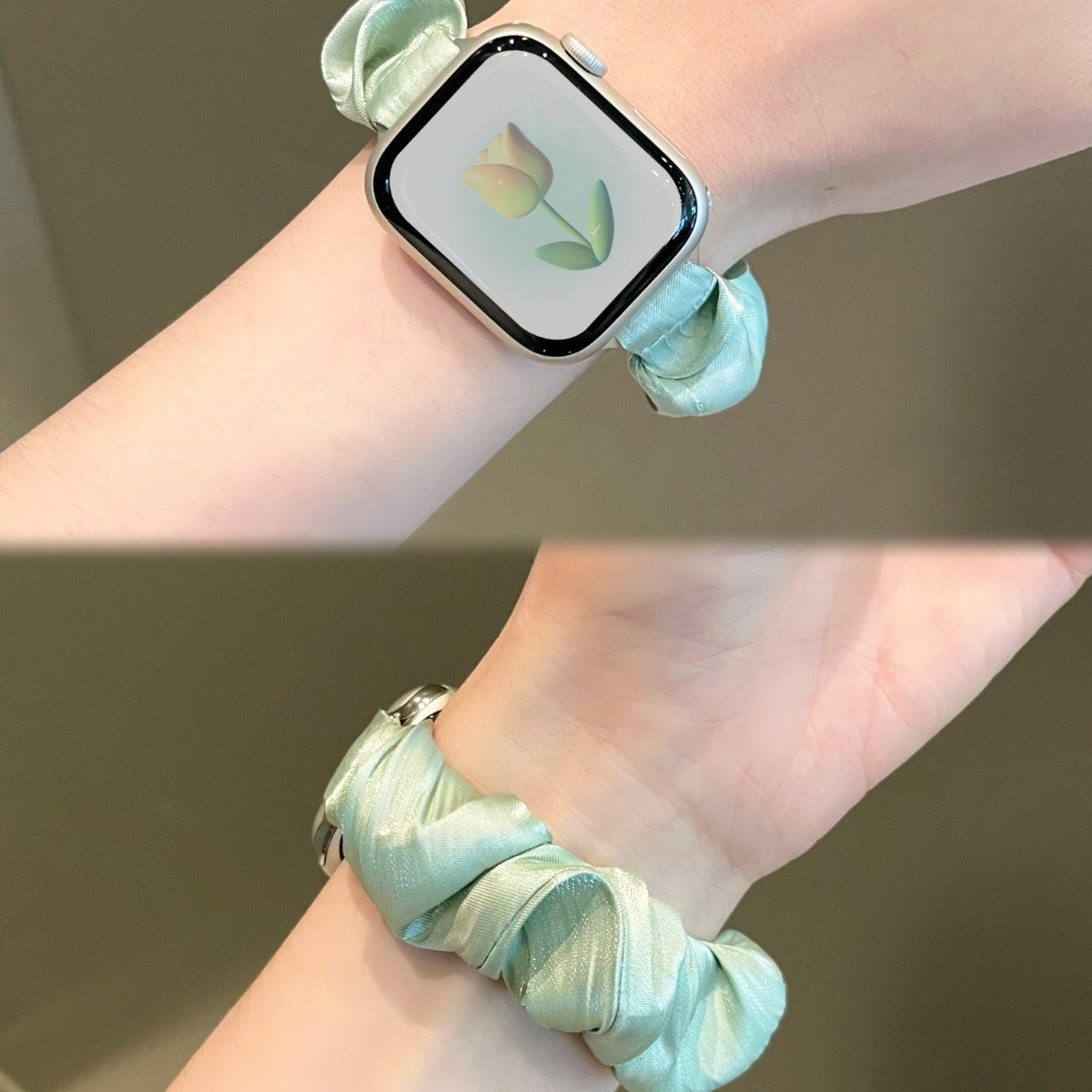 シルク風シュシュバンド【Apple Watch】
