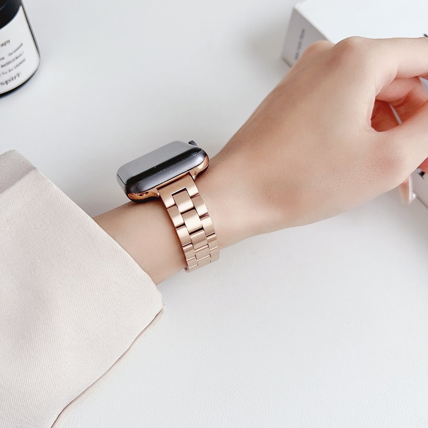 【全5色】クラシックメタルバンド【Apple Watch】