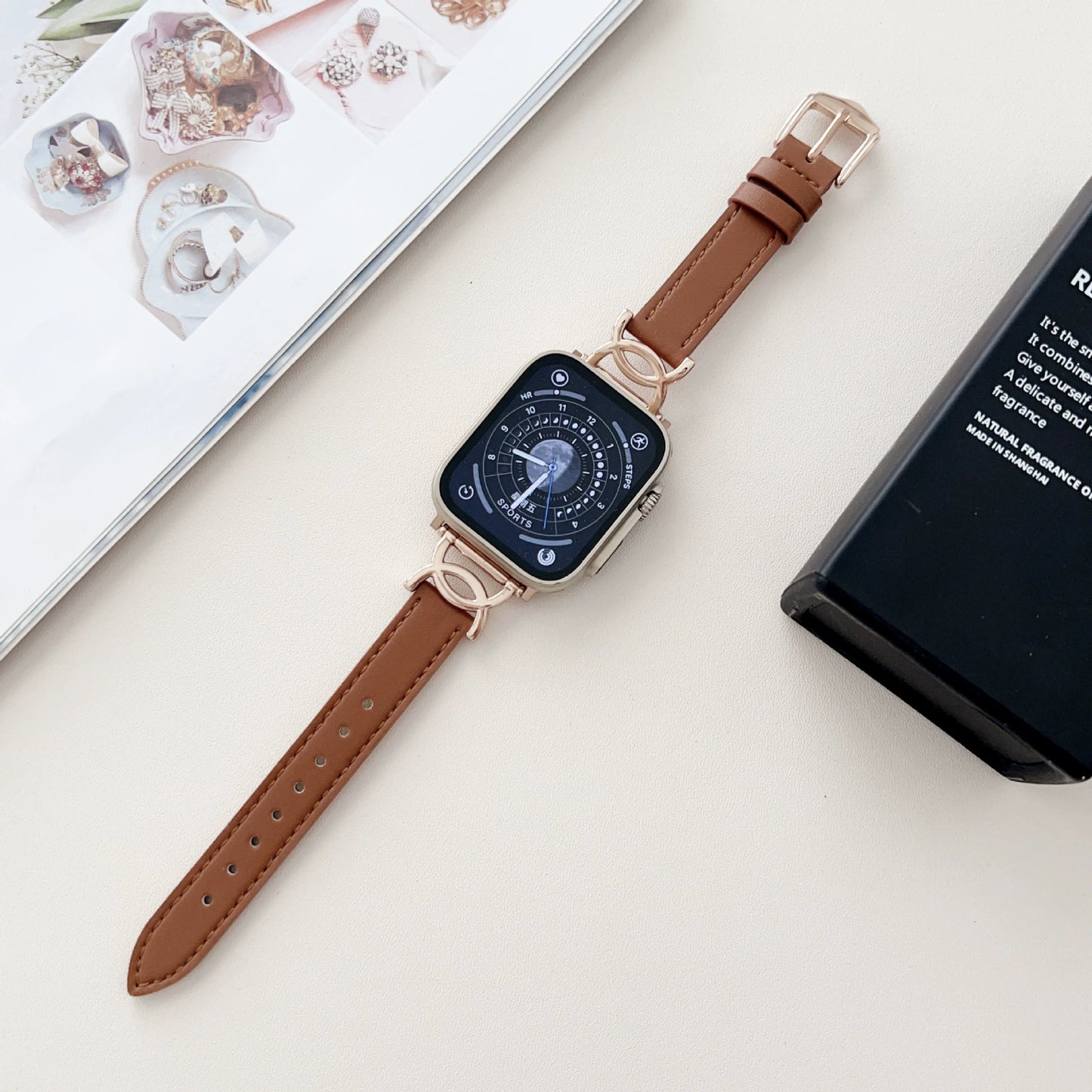 エレガンスループレザーバンド【Apple Watch】