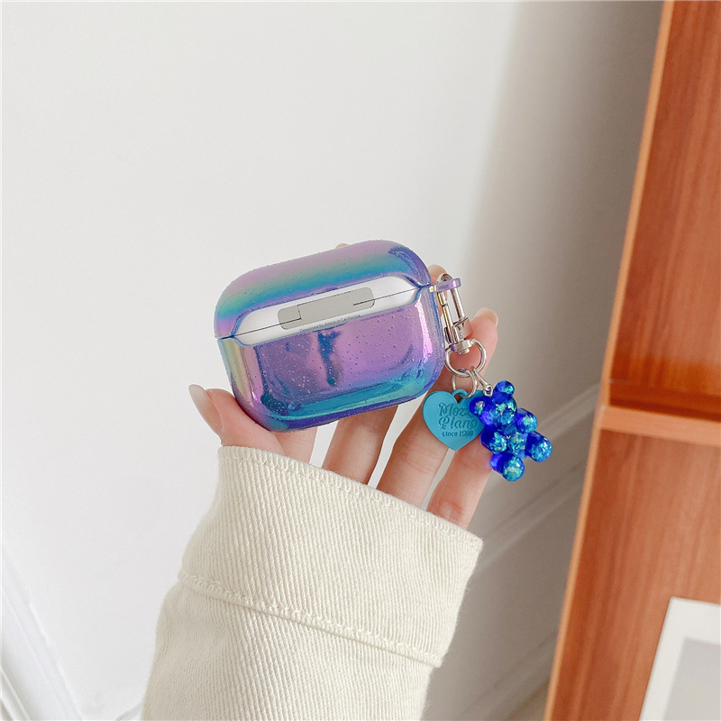 オーロラグラデーションエアーポッズケース【AirPods】