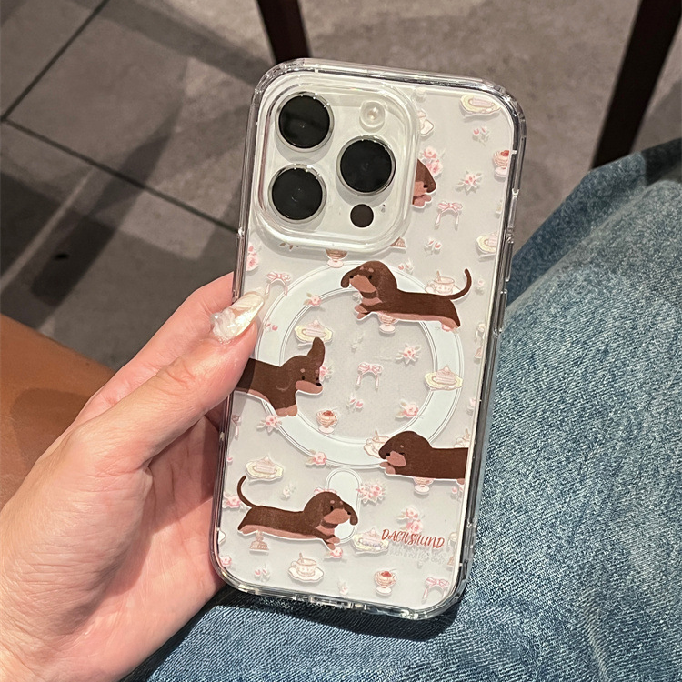 ミニダックスMagSafeスマホケース【iPhone】