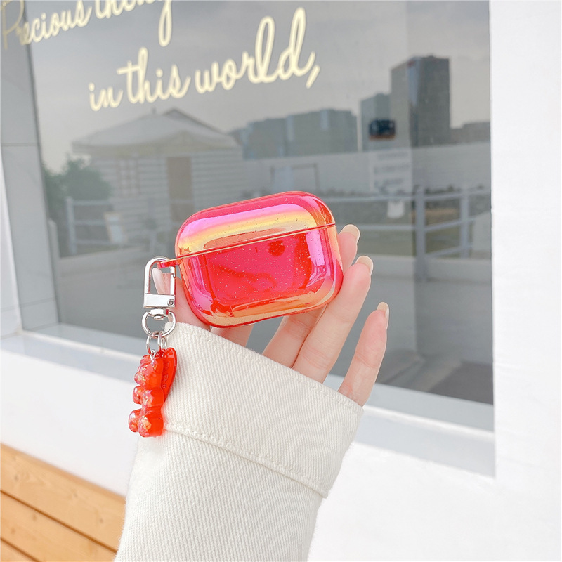 オーロラグラデーションエアーポッズケース【AirPods】
