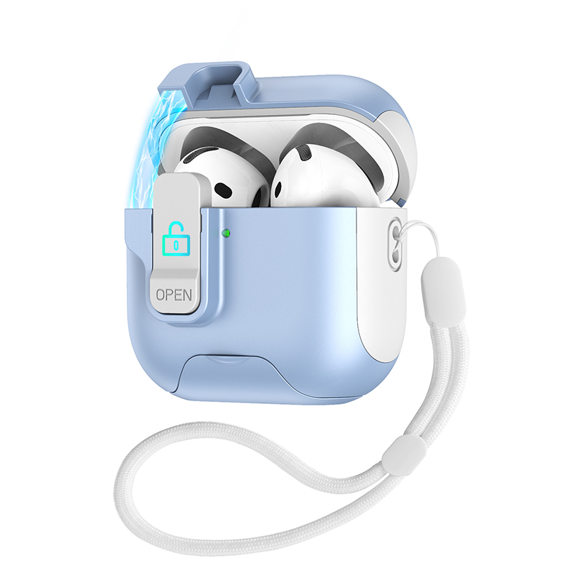 カラフルマグネットロックエアーポッズケース【AirPods】