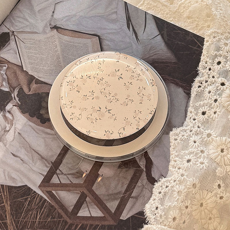 【可憐な小花模様】クラシックフラワーMagSafeスマホグリップ【マグネットタイプ】