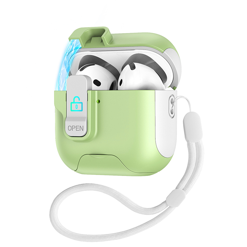 カラフルマグネットロックエアーポッズケース【AirPods】