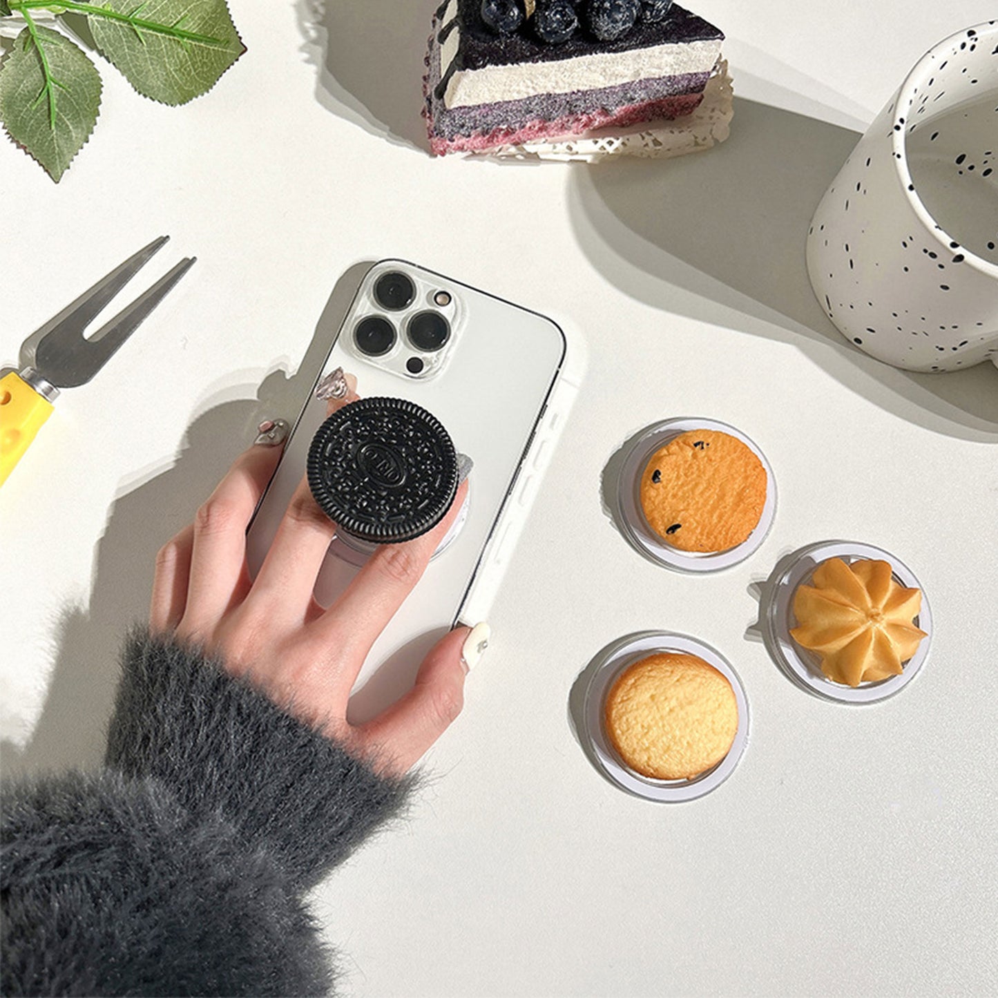 クッキーマグネットスマホグリップ【スマホグリップ】