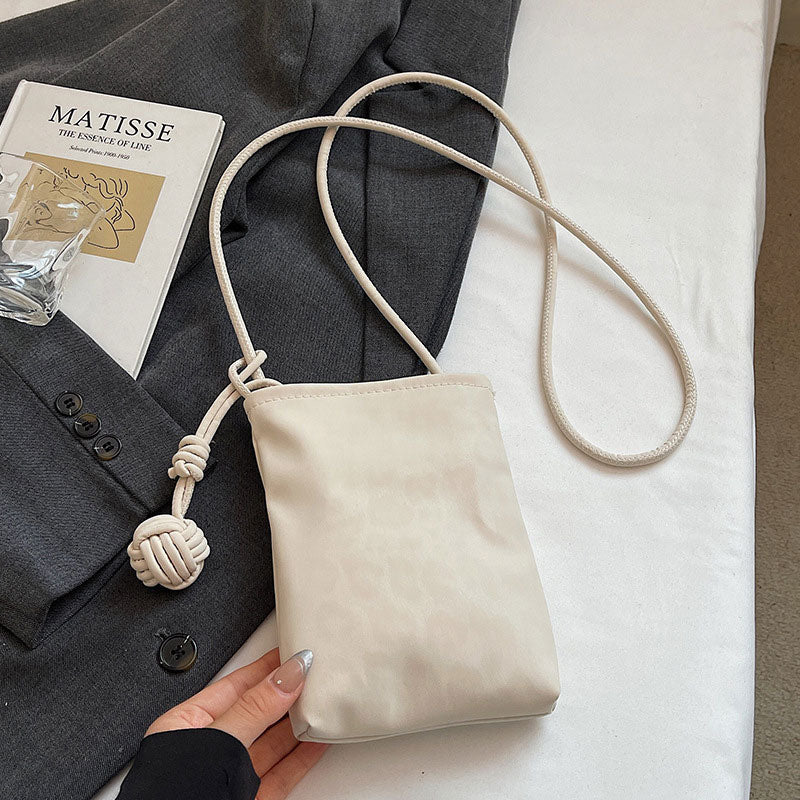 【大人の余裕】くすみレオパードスマホショルダーバッグ【その他のタイプ】