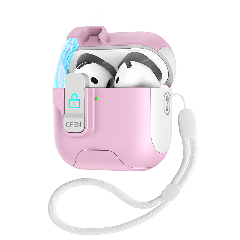 カラフルマグネットロックエアーポッズケース【AirPods】