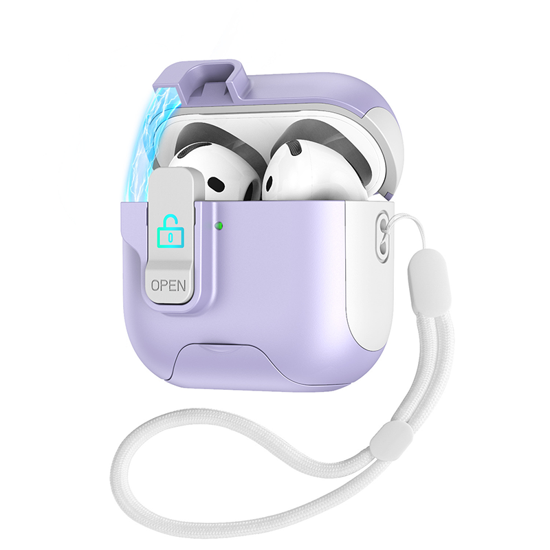 カラフルマグネットロックエアーポッズケース【AirPods】