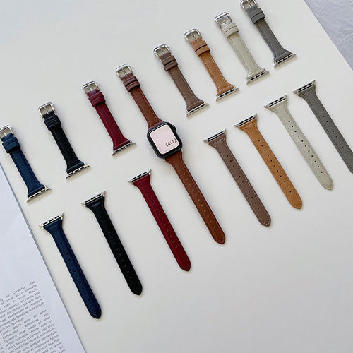 スリムレザーバンド【Apple Watch】