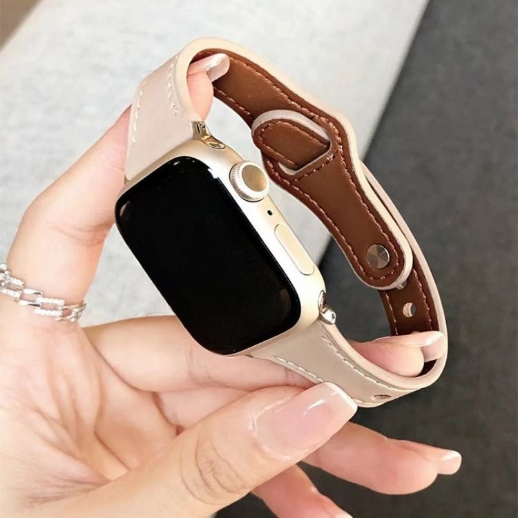 【全7色】シンプル本革アップルウォッチバンド【Apple Watch】