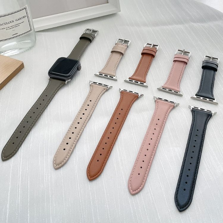 【全5色】本革シンプルアップルウォッチバンド【Apple Watch】