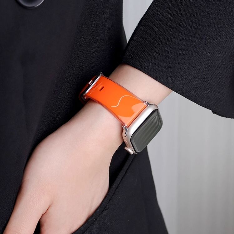 【全5色】クリアシリコンアップルウォッチバンド【Apple Watch】
