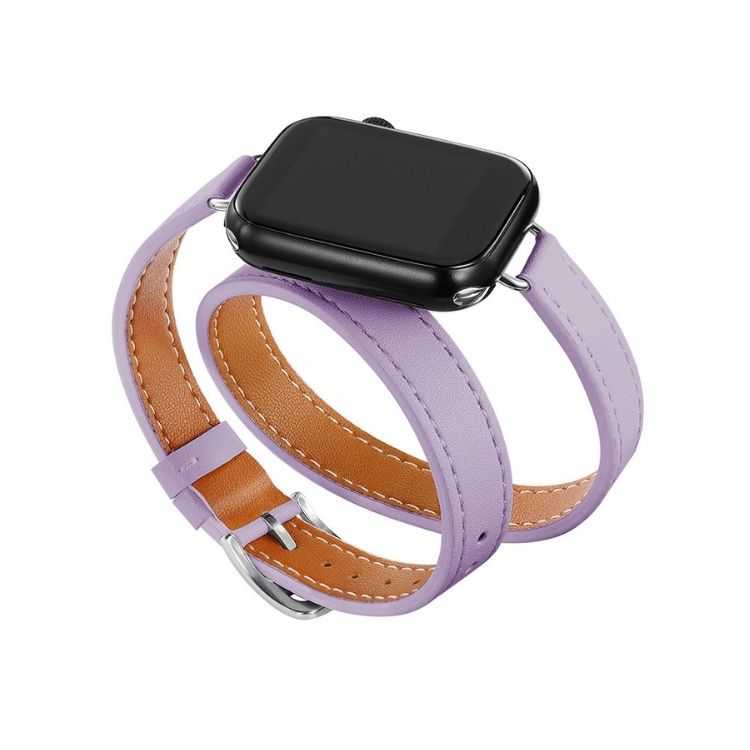 【全13色】ダブルループレザーアップルウォッチバンド【Apple Watch】