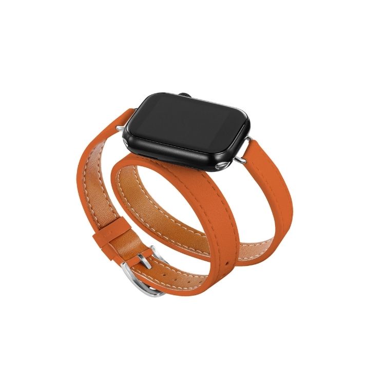 【全13色】ダブルループレザーアップルウォッチバンド【Apple Watch】
